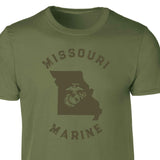 Choose Your State T-shirt, OD Green - SGT GRIT