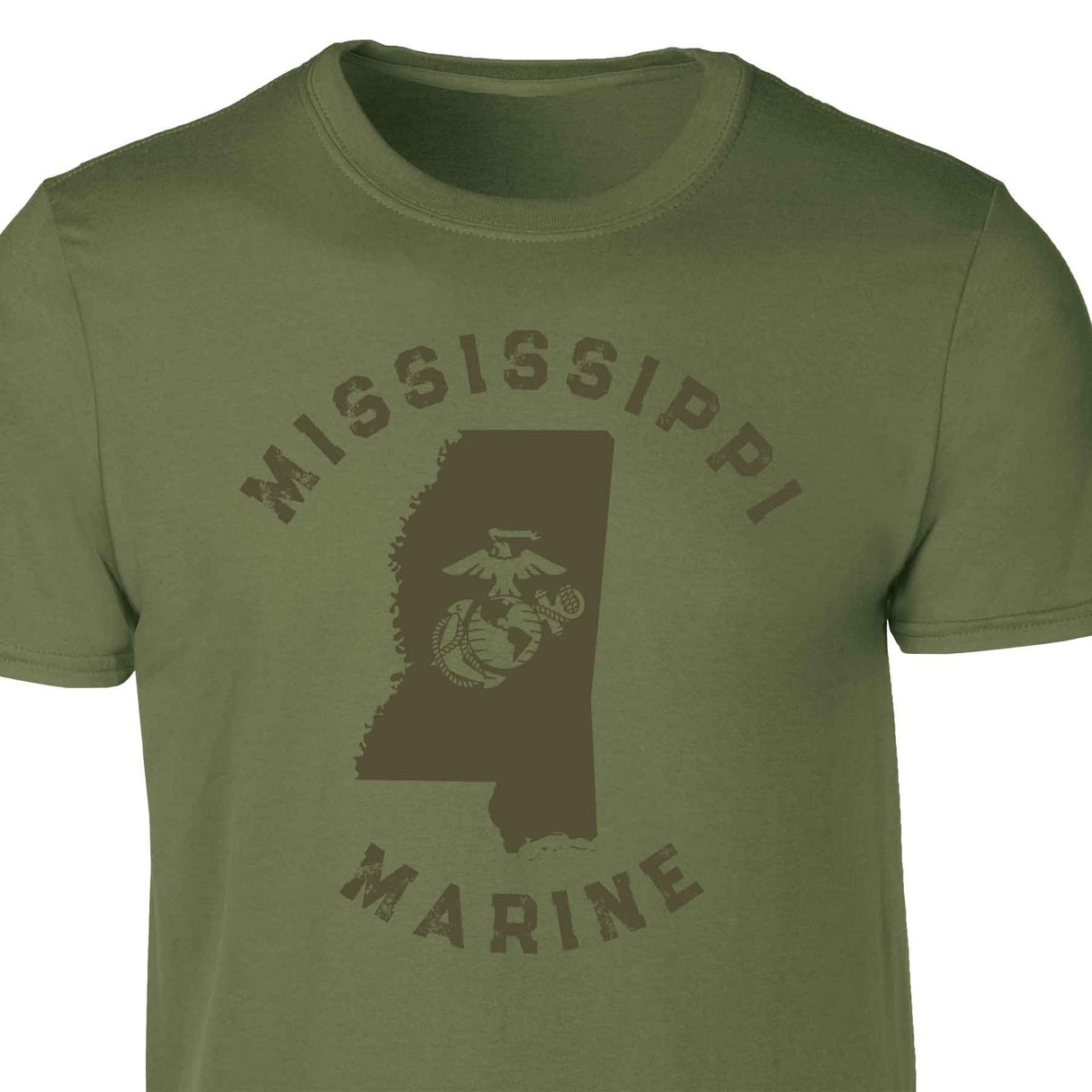 Choose Your State T-shirt, OD Green - SGT GRIT