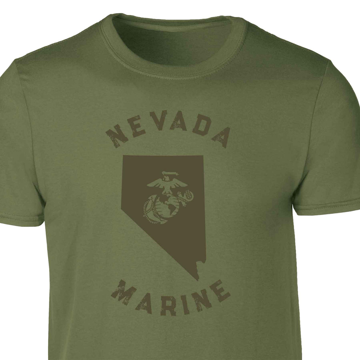 Choose Your State T-shirt, OD Green - SGT GRIT