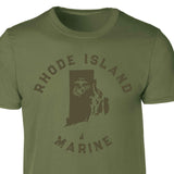 Choose Your State T-shirt, OD Green - SGT GRIT