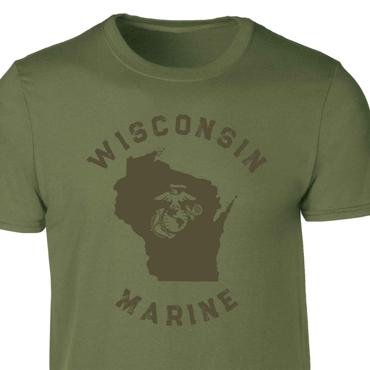 Choose Your State T-shirt, OD Green - SGT GRIT