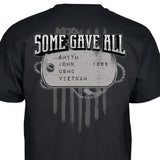 Some Gave All Personalized Dog Tag T-shirt - SGT GRIT