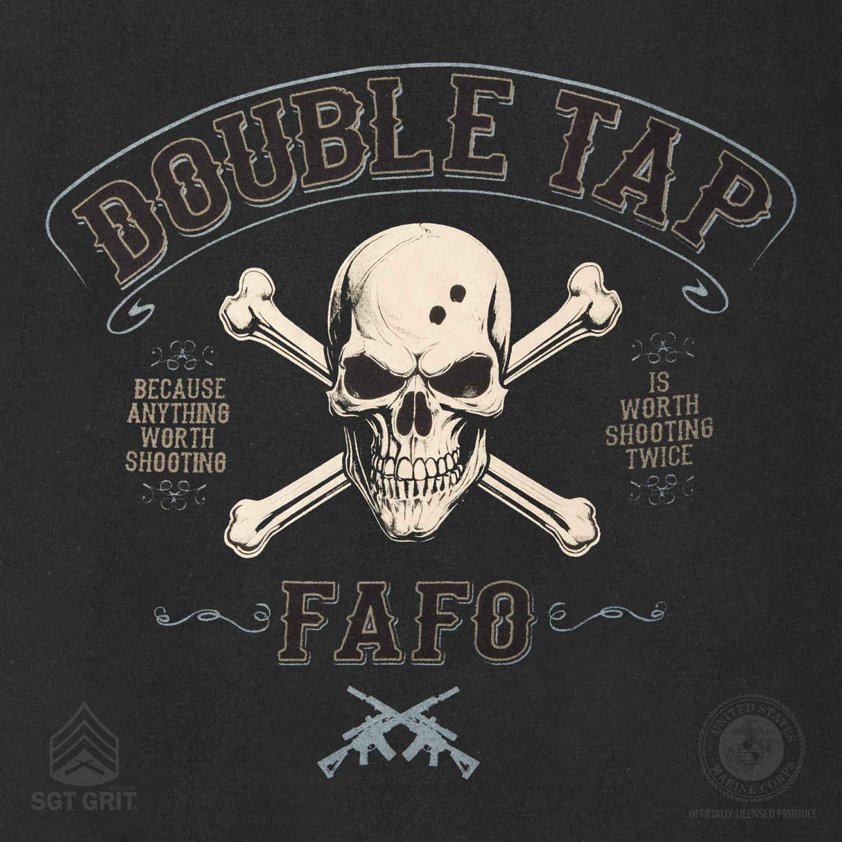 Double Tap FAFO T-shirt - SGT GRIT