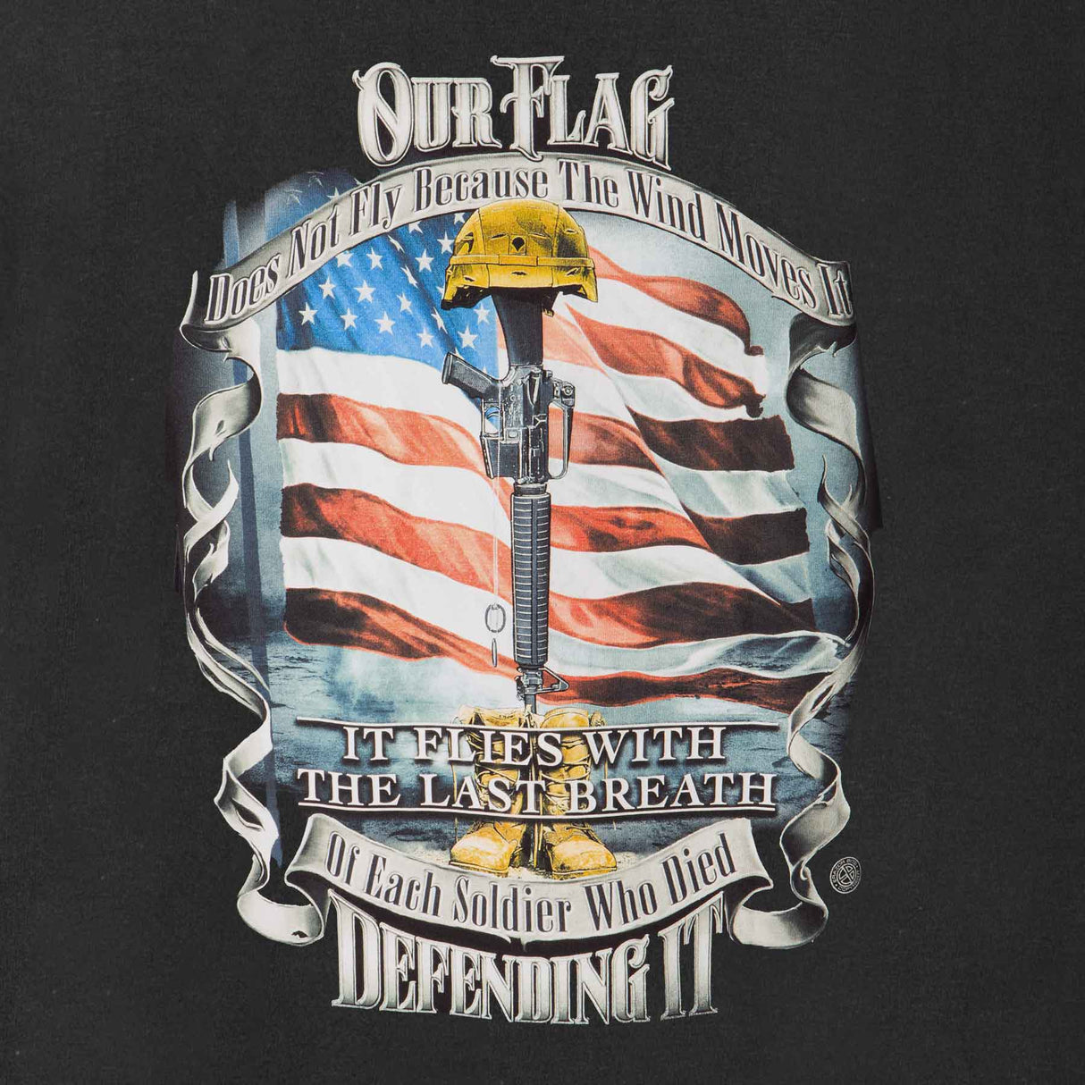 Our Flag Patriotic T-shirt - SGT GRIT