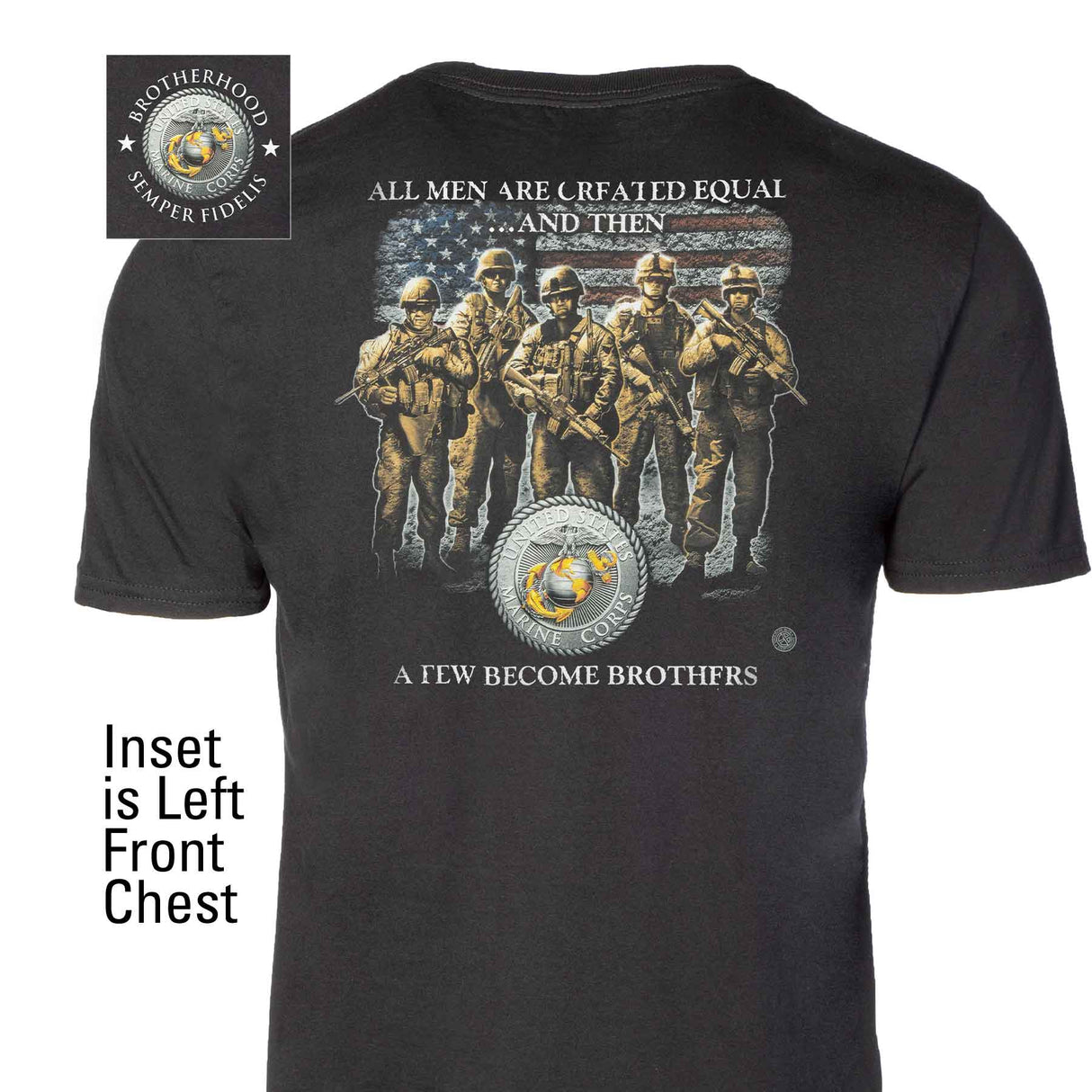 All Men Are Created Equal T-shirt - SGT GRIT