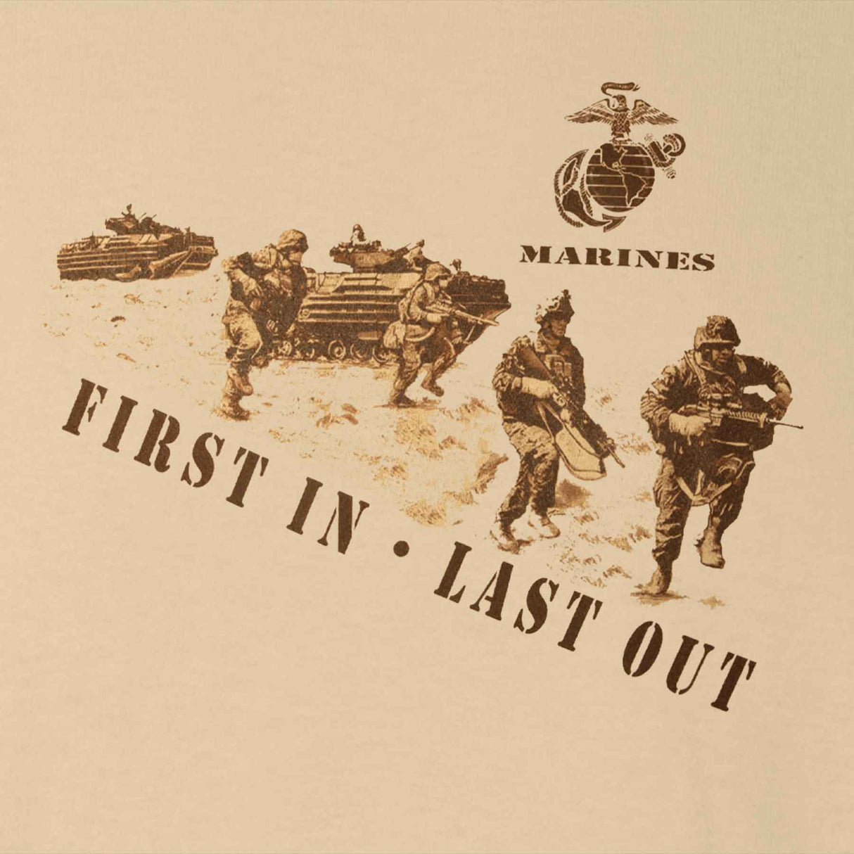 Marines Squad T-shirt