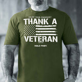 Thank A Veteran T-shirt - SGT GRIT