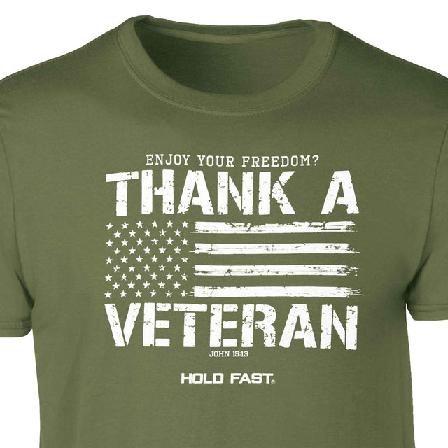 Thank A Veteran T-shirt - SGT GRIT