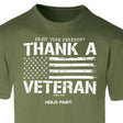 Thank A Veteran T-shirt - SGT GRIT