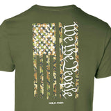 We The People T-shirt, camo - SGT GRIT