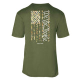 We The People T-shirt, camo