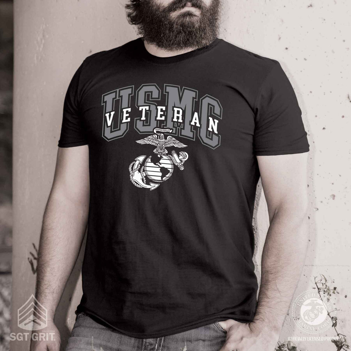 USMC Veteran T-shirt - SGT GRIT