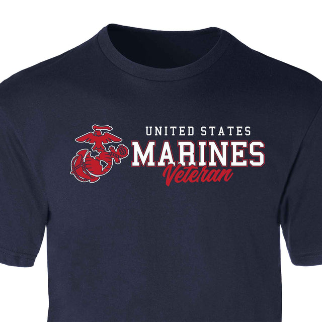 USMC Veteran Script T-shirt - SGT GRIT