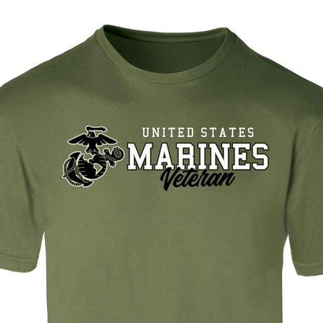 USMC Veteran Script T-shirt - SGT GRIT