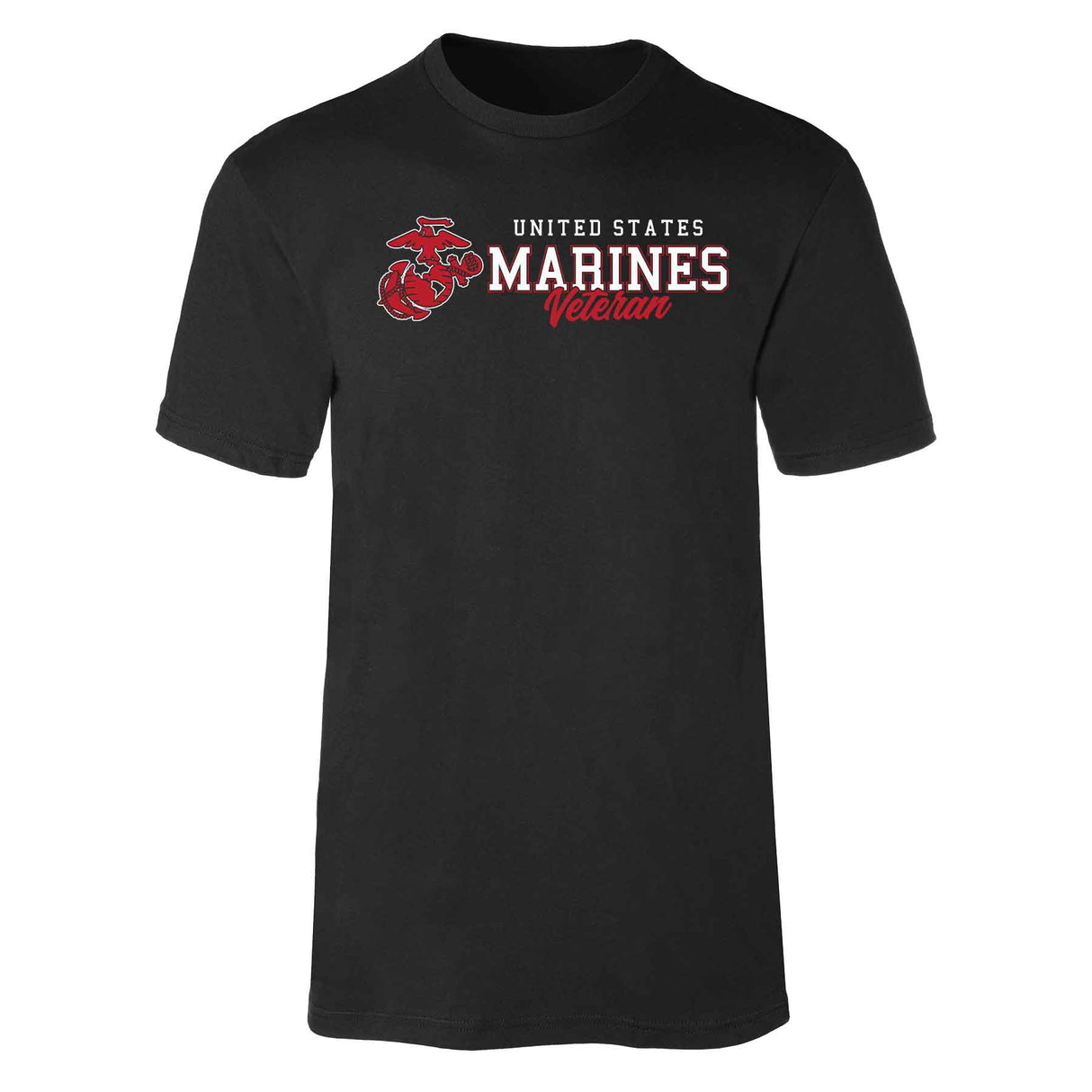 USMC Veteran Script T-shirt - SGT GRIT