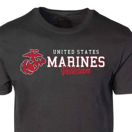 USMC Veteran Script T-shirt - SGT GRIT