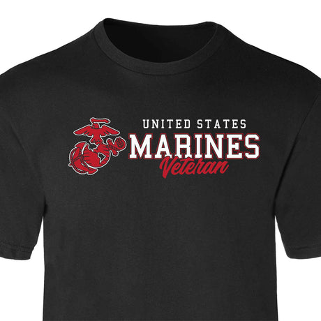 USMC Veteran Script T-shirt - SGT GRIT