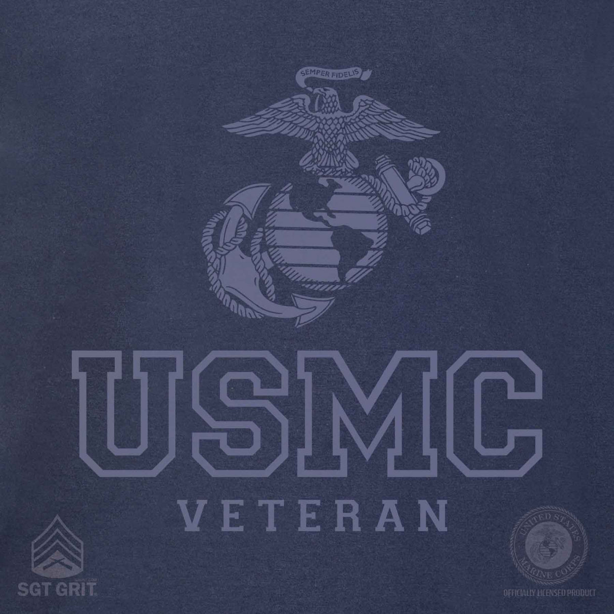 USMC Veteran Tonal T-shirt - SGT GRIT