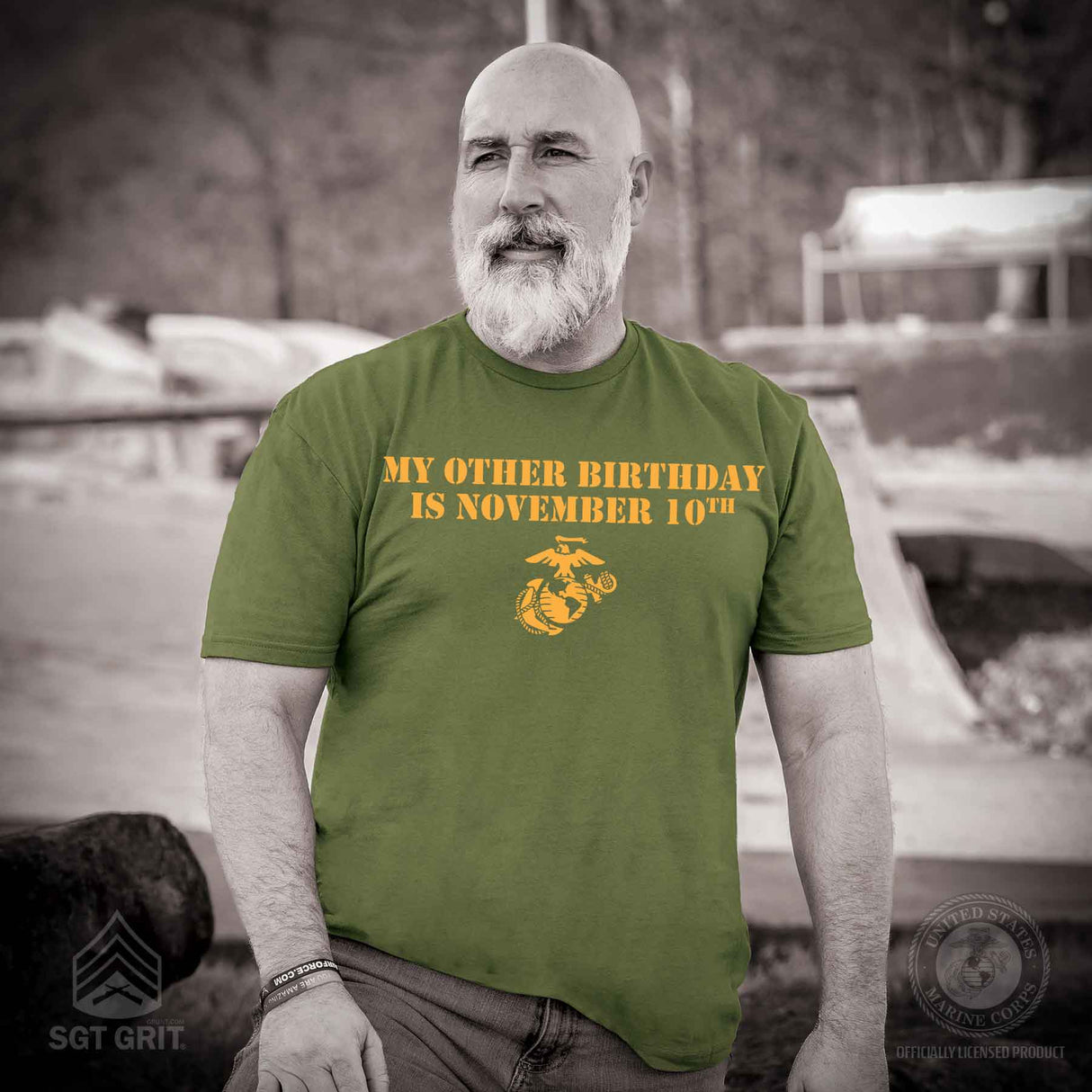 My Other Birthday Is November 10th T-shirt - SGT GRIT