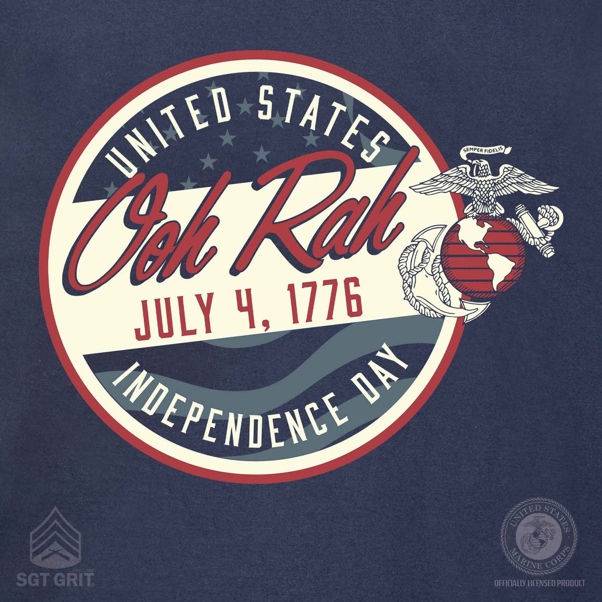 Ooh Rah Independence Day T-shirt - SGT GRIT