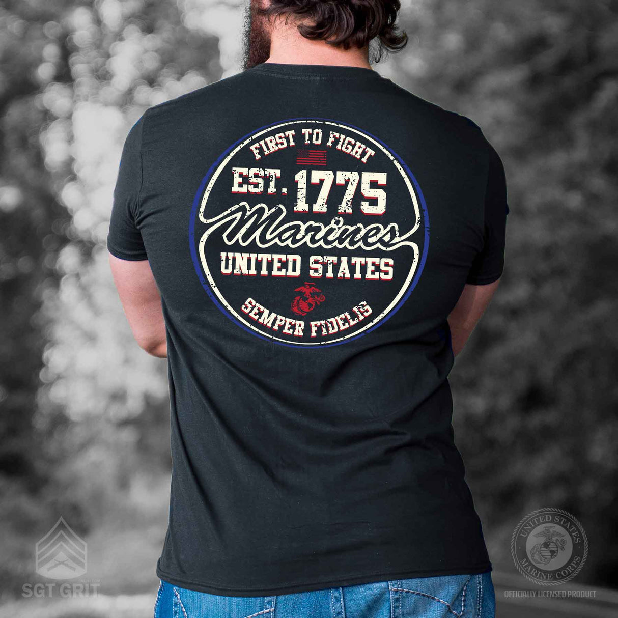 Marines Est. 1775 T-shirt - SGT GRIT