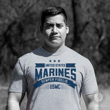 USMC Semper Fidelis Stars T-shirt - SGT GRIT