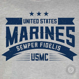 USMC Semper Fidelis Stars T-shirt - SGT GRIT