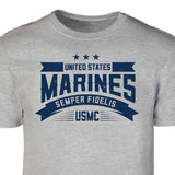 USMC Semper Fidelis Stars T-shirt - SGT GRIT