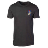 USMC Blood Stripe EGA T-shirt, Black - SGT GRIT