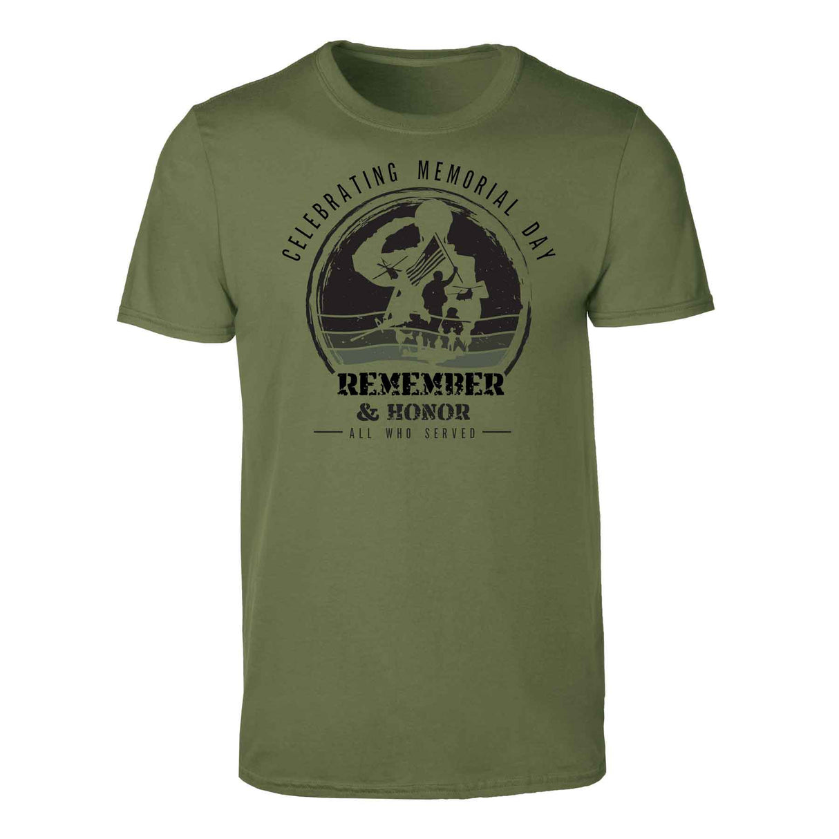 Memorial Day Remember & Honor T-shirt - SGT GRIT