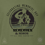 Memorial Day Remember & Honor T-shirt - SGT GRIT