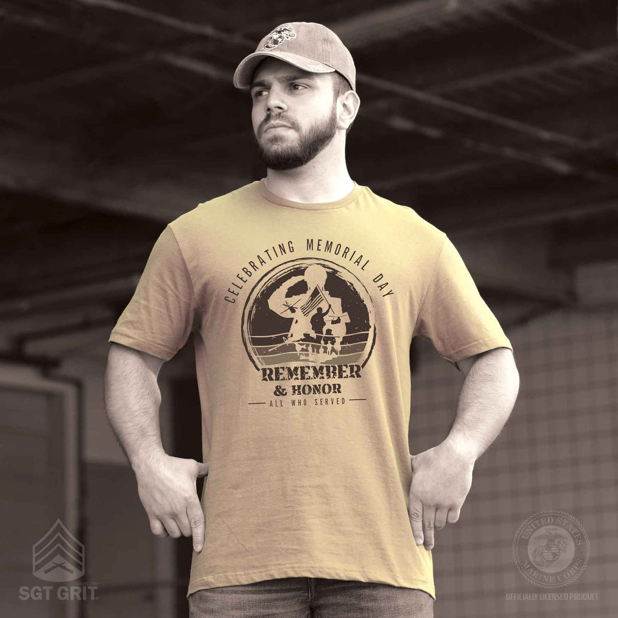 Memorial Day Remember & Honor T-shirt - SGT GRIT