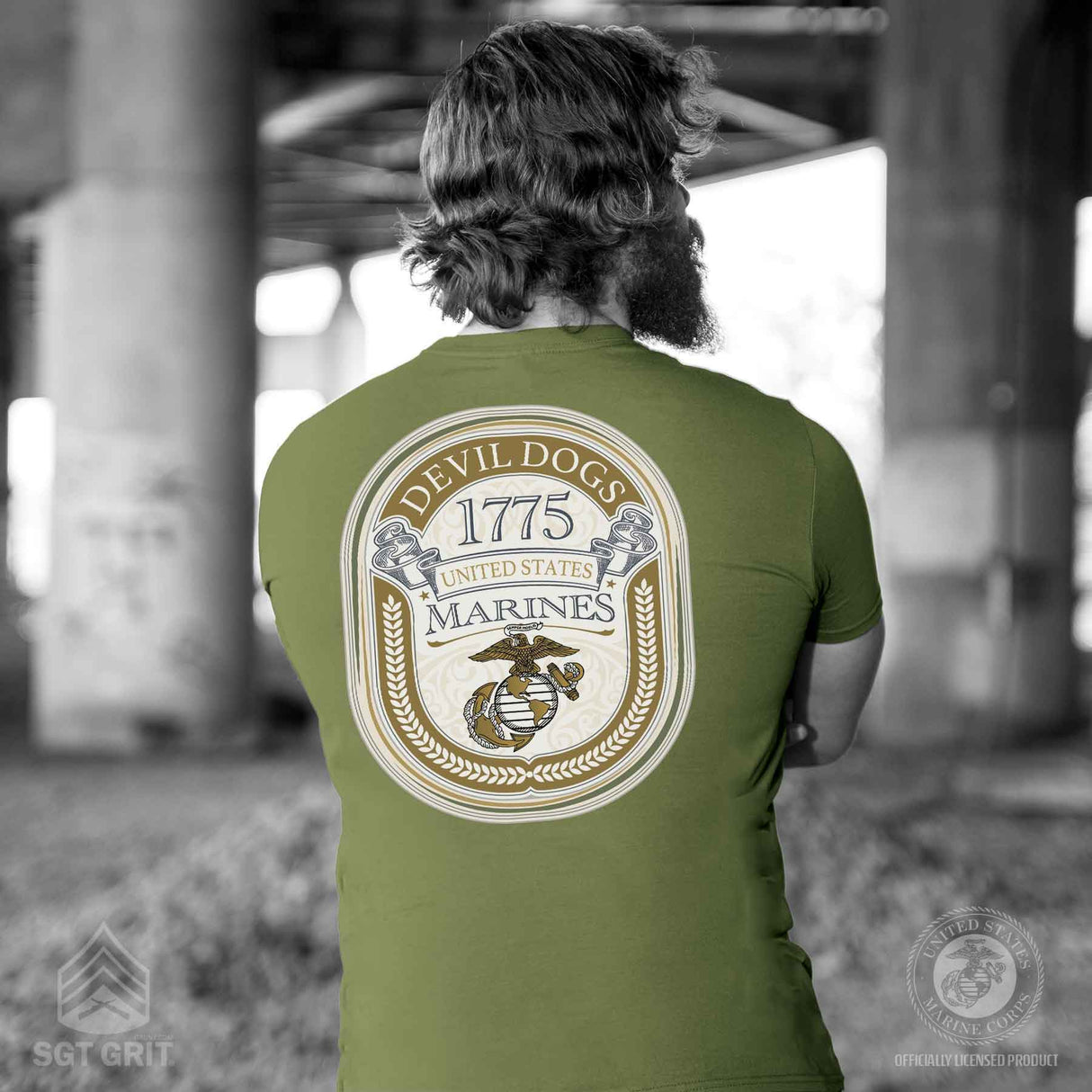 Devil Dogs USMC T-shirt - SGT GRIT