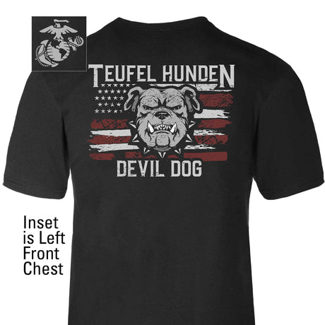 USMC Teufel Hunden T-shirt - SGT GRIT