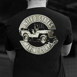 ComfortWash USMC Jeep T-shirt - SGT GRIT