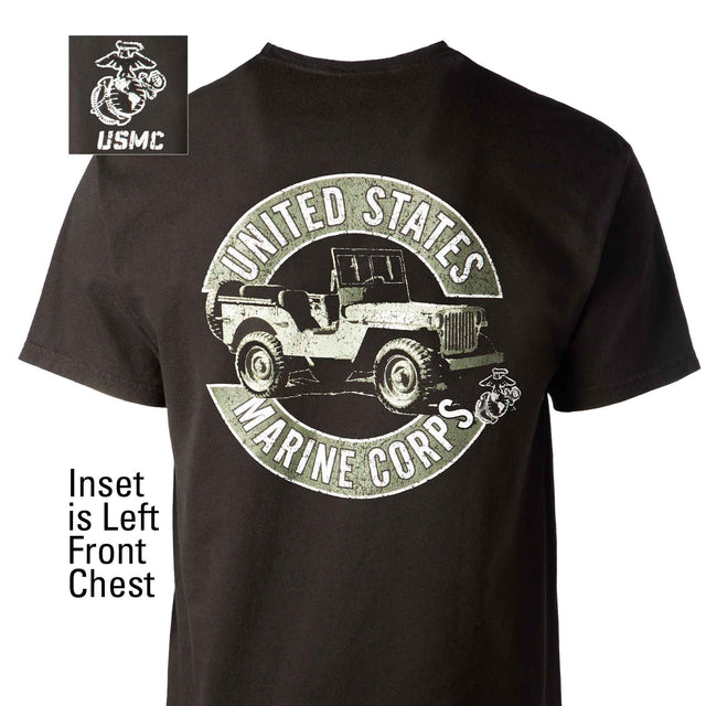 ComfortWash USMC Jeep T-shirt - SGT GRIT