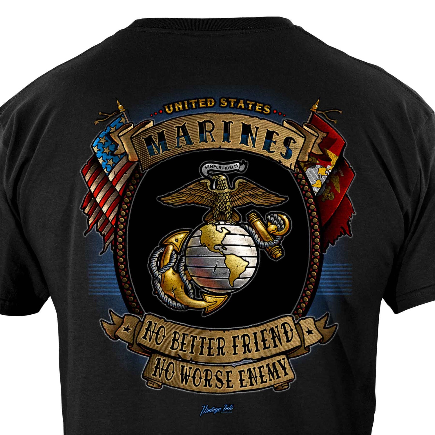 USMC No Better Friend T-shirt – SGT GRIT