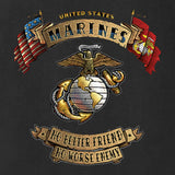 USMC No Better Friend T-shirt - SGT GRIT