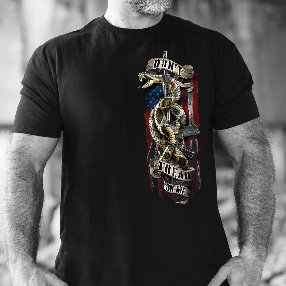 Don't Tread On Me T-shirt - SGT GRIT