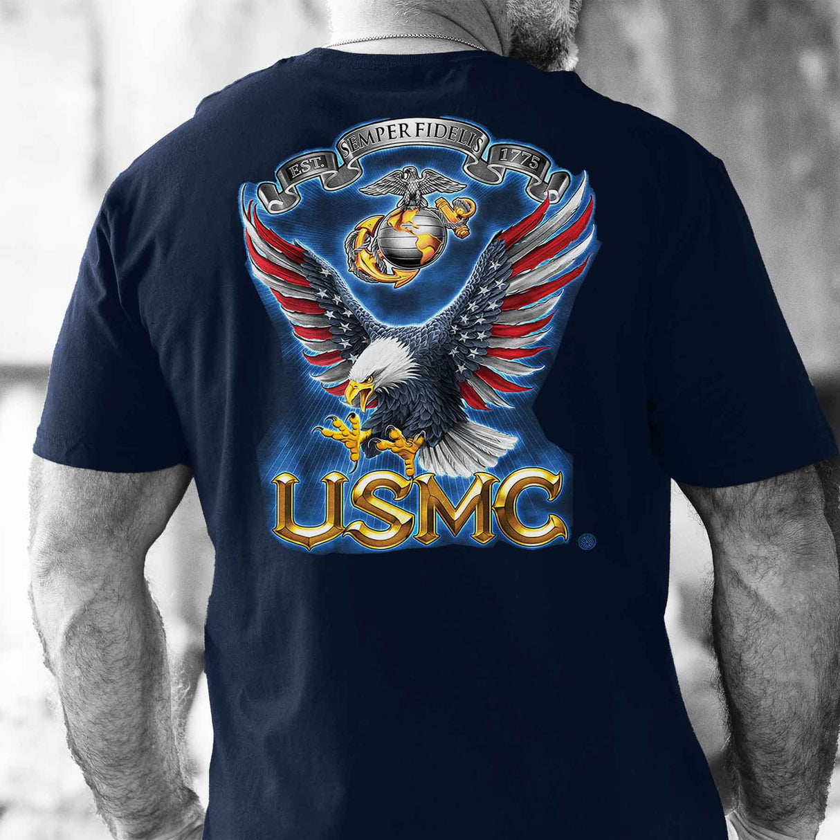 USMC USA Eagle T-shirt - SGT GRIT