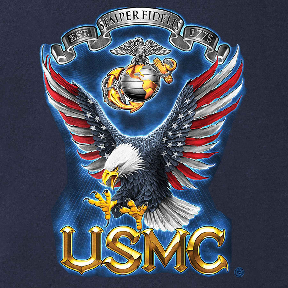 USMC USA Eagle T-shirt - SGT GRIT