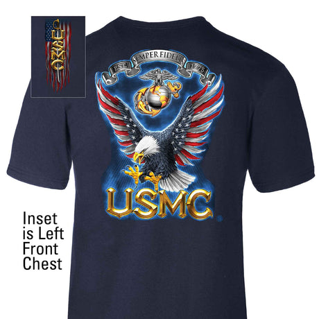 USMC USA Eagle T-shirt - SGT GRIT