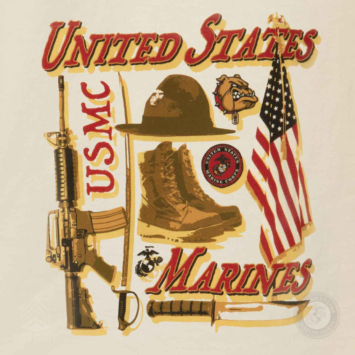 USMC Flair T-shirt