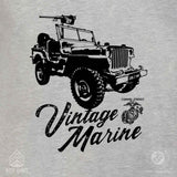 Vintage Marine Back With Front Pocket T-shirt - SGT GRIT