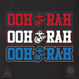 Red, White, & Blue Oohrah T-shirt - SGT GRIT