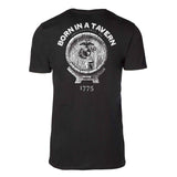 Born In A Tavern Back With Left Chest T-shirt - SGT GRIT