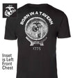 Born In A Tavern Back With Left Chest T-shirt - SGT GRIT