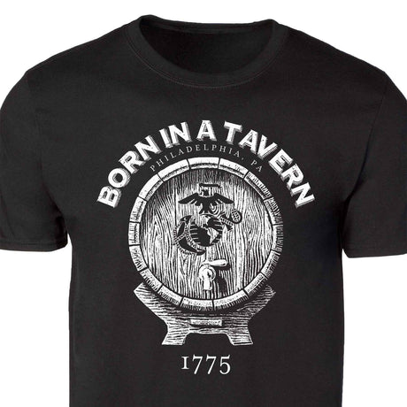 Born In A Tavern Full Front T-Shirt - SGT GRIT