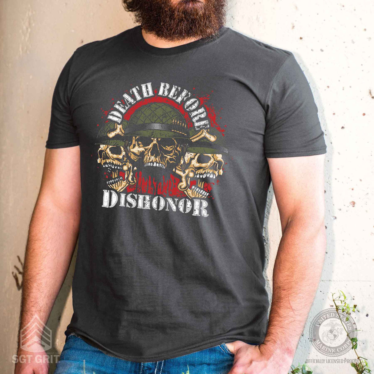 Death Before Dishonor T-shirt - SGT GRIT