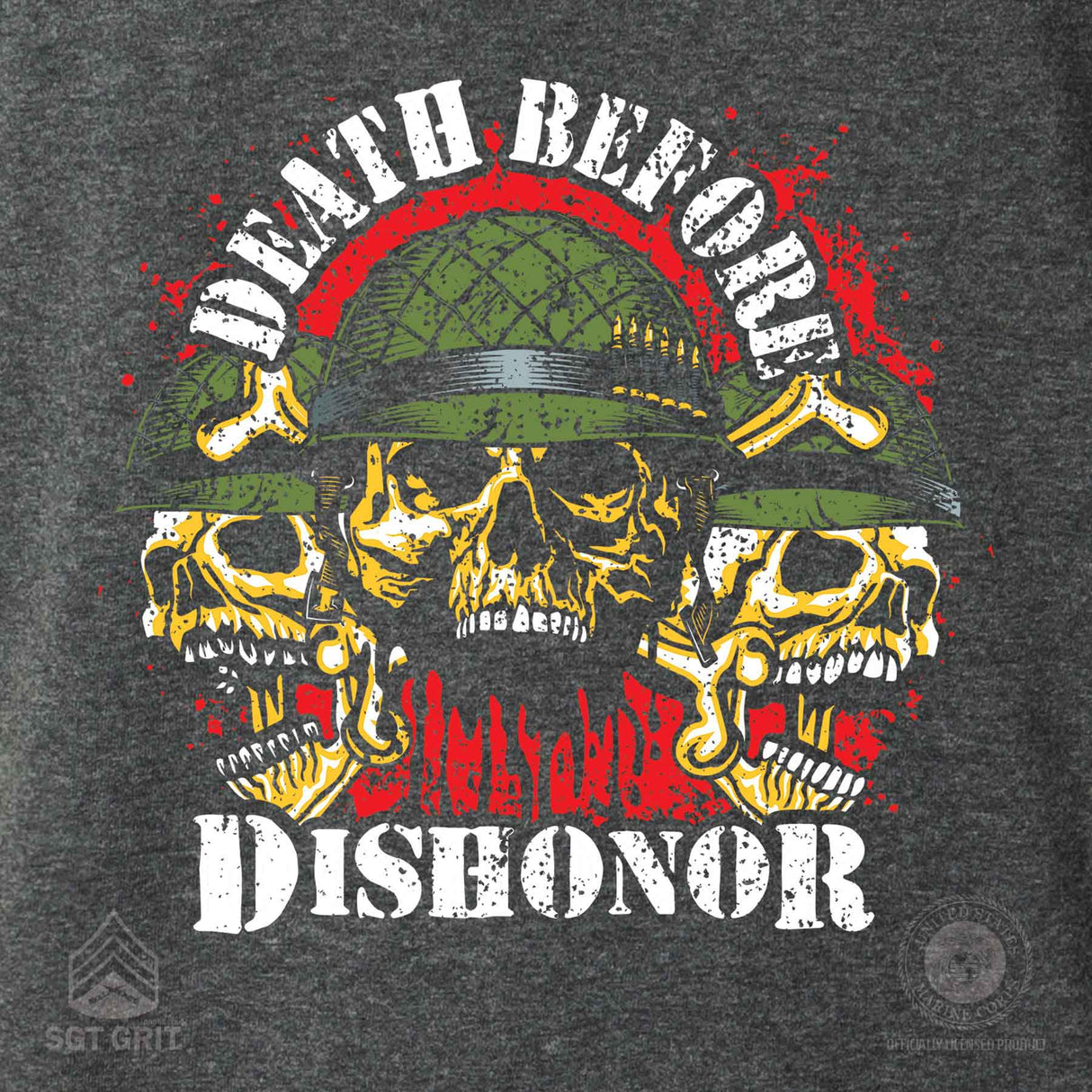 Death Before Dishonor T-shirt - SGT GRIT